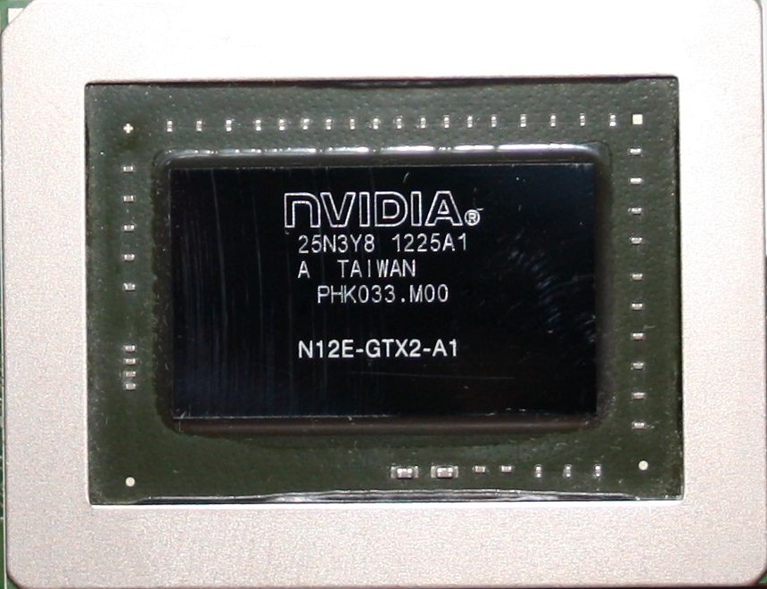 nVidia N12E-GTX2-A1 (GeForce GTX 675M) Wymiana na nowy, naprawa, lutowanie BGA